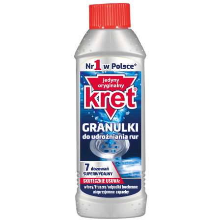 Kret Granulki do udrożniania rur 280g